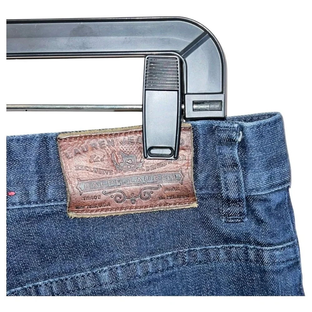 Lauren Jeans Co. Jean Shorts Women’s Size 12 Blue Ralph Lauren 34x13 - Picture 7 of 7